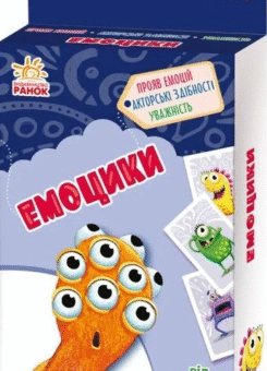Гралочка-розвивалочка. Емоцики (Ранок)