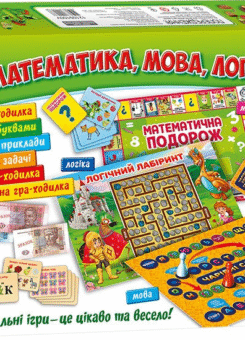 30 ігор. Великий набір. Математика. Мова. Логіка (Ранок)